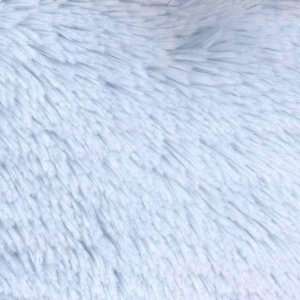  58 Wide Super Soft Chenille Fur Baby Blue Fabric By The 
