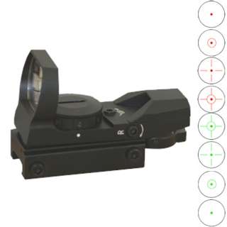 NEW NCSTAR RED DOT SIGHT 4 RETICLE RED GREEN ILL. D4RGB  
