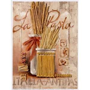    La Pasta   Poster by Sonia Svenson (7.09x9.45)