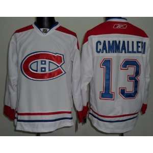  Mike Cammalleri Jersey Montreal Canadiens #13 White Jersey 