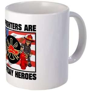 Firefighter Heroes Firefighter Mug by   Kitchen 