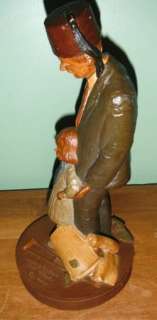 Shriners Hope Clay Sculpture Figurine 1987 Signed Artist T Clark 53 