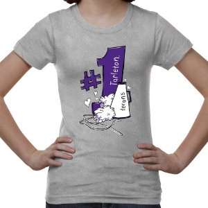  Tarleton State Texans Youth #1 Fan T Shirt   Ash Sports 