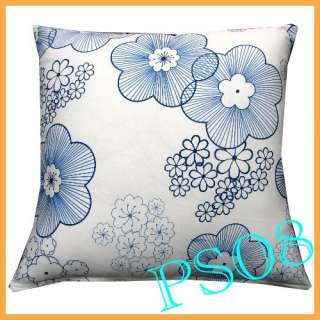   Colorful Cotton Throw Pillow Case Cushion Cover Square 22 PS  