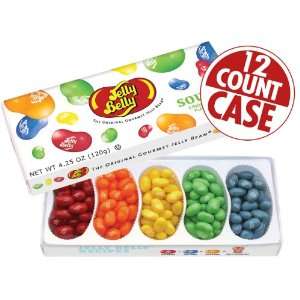 Jelly Belly Sours Gift Box   12 Count Grocery & Gourmet Food