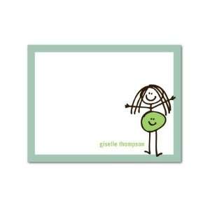  Thank You Cards   Silly Belly Lime By Jill Smith Design 