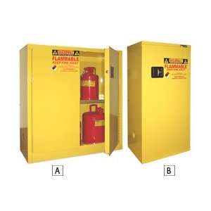 SECURALL Flammable Liquids Safety Cabinets   Yellow  