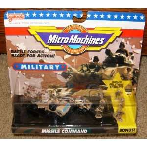    Micro Machines Missile Command #7 Military Collection Toys & Games