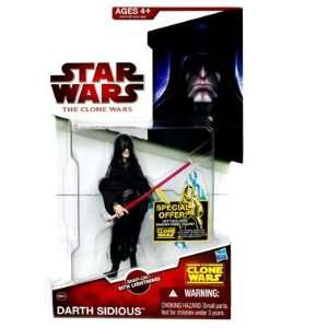   Wars Animated Action Figure CW No. 45 Darth Sidious Toys & Games