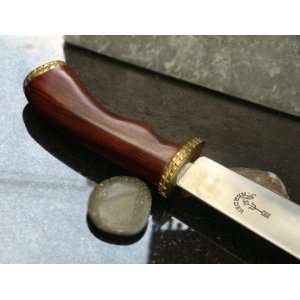    Ironwood handle and antique Herder blade Knife 