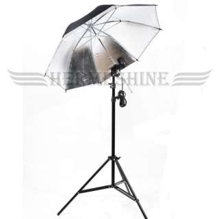 New Photo Studio Light Stand Umbrella Bulb Socket Set  