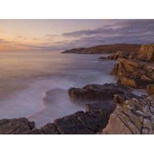  Sunset and Incoming Tide Taken with a Slow Shutter Speed 