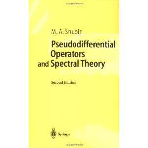   Springer Series in Soviet Mathematics) [Paperback] M.A. Shubin Books