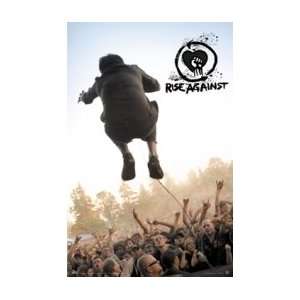  RISE AGAINST Live Jumping Music Poster