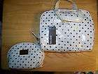 kenneth cole reaction white gold polka dot cosmetic cases set