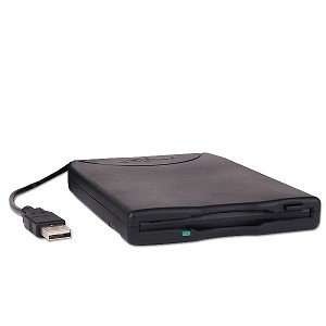  1.44MB USB External Floppy Drive (Black) Electronics