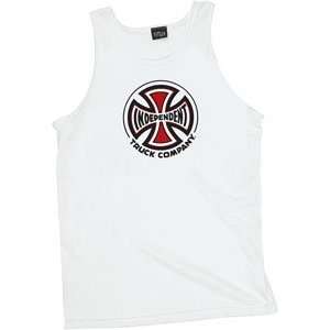   Independent Truck Co Fit Tank T Shirt [Large] White