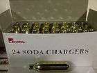 24 CO2 8g soda chargers 8 gram C02 seltzer cartridge sparklets 