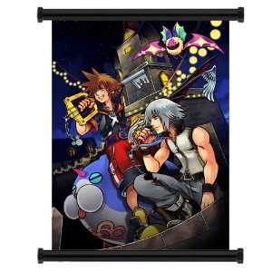  Kingdom Hearts 3D Game Fabric Wall Scroll Poster (16x22 