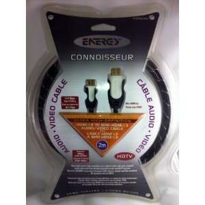  Energy Connoisseur HDMI 2M (6 foot) with HDTV Audio Video cable 
