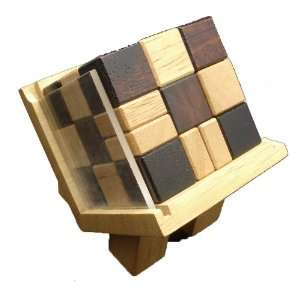  Splitting Headache (Victory Cube) wood puzzle and brain 