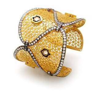  Womens gold vermeil cuff Jewelry