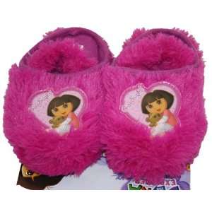  Dora the Explorer Toddler Slippers Size Large (9   10 