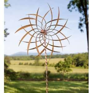  Handcrafted Copper Pinwheel Patio, Lawn & Garden