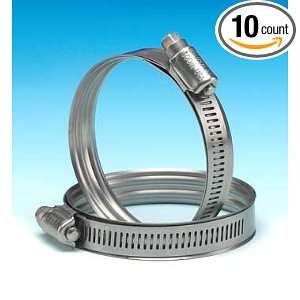 Murray Stainless Steel Dual Bead Hose Clamp, Stainless Steel 18 8 
