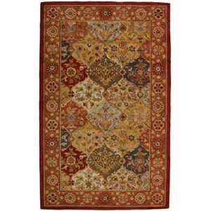  Safavieh Heritage HG510B Multi and Red Traditional 6 x 9 