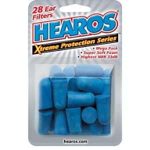  Hearos Xtreme Protection Foam Ear Plugs Bulk Pack (NRR 33 