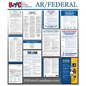  Arkansas AR and Federal all in one Labor Law Poster for 