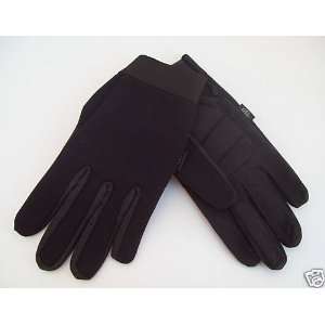   Biker Black Gel Palm Mechanics Gloves Large 