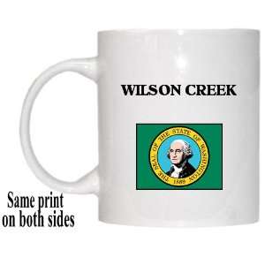  US State Flag   WILSON CREEK, Washington (WA) Mug 