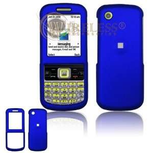  Samsung SGH T349 Snap On Rubber Cover Case (Blue) Cell 