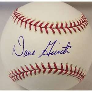 Dave Giusti Autographed Baseball   Guisti Sports 