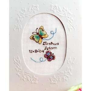  Butterflies Counted Cross Stitch Greeting Card