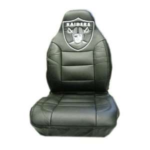  Oakland Raiders NFL Vinyl Universal Bucket Seat Covers 
