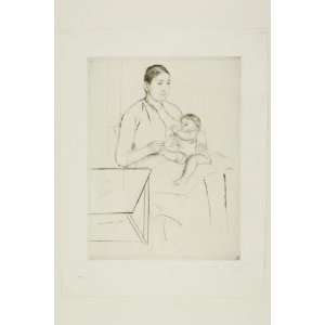  Hand Made Oil Reproduction   Mary Stevenson Cassatt   24 x 