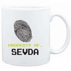  Mug White  Property of _ Sevda   Fingerprint  Female 