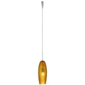 BESA RXP Courgette Honeycomb Satin Nickel Quick Connect 12V Pendant 