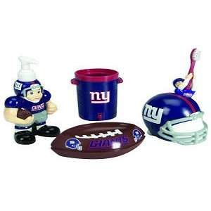   Giants 5 Piece Team Bathroom Set   NFL Football