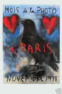 Jim Dine Limited edition Mois de Foto Paris 1998 serie  