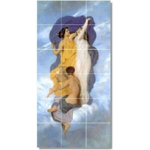  William Bouguereau Mythology Backsplash Tile Mural 30  12 