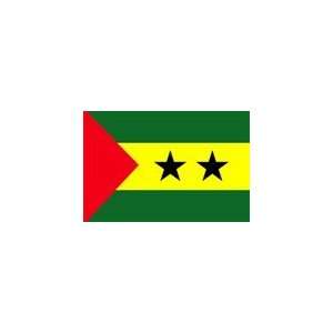  Sao Tome & Principe Flag, 3 x 5, Outdoor, Nylon Sports 