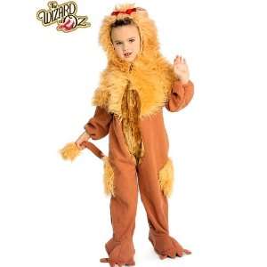  Cowardly Lion Costume Deluxe Child Small 4 6 Wizard of Oz 