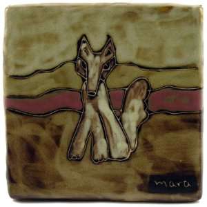    Mara Stoneware Trivet Tile 6 x 6   Coyote