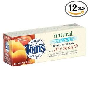 Toms of Maine Natural Anticavity Fluoride Toothpaste for a Dry Mouth 
