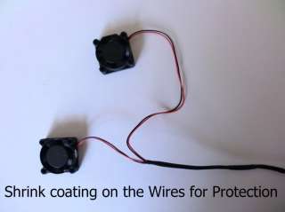 Fan kits are a pre assembled One Piece Kit. All wire connections are 