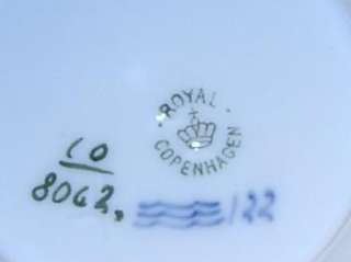 Royal Copenhagen Braided Blue Footed Pat # 8105 Bowl  